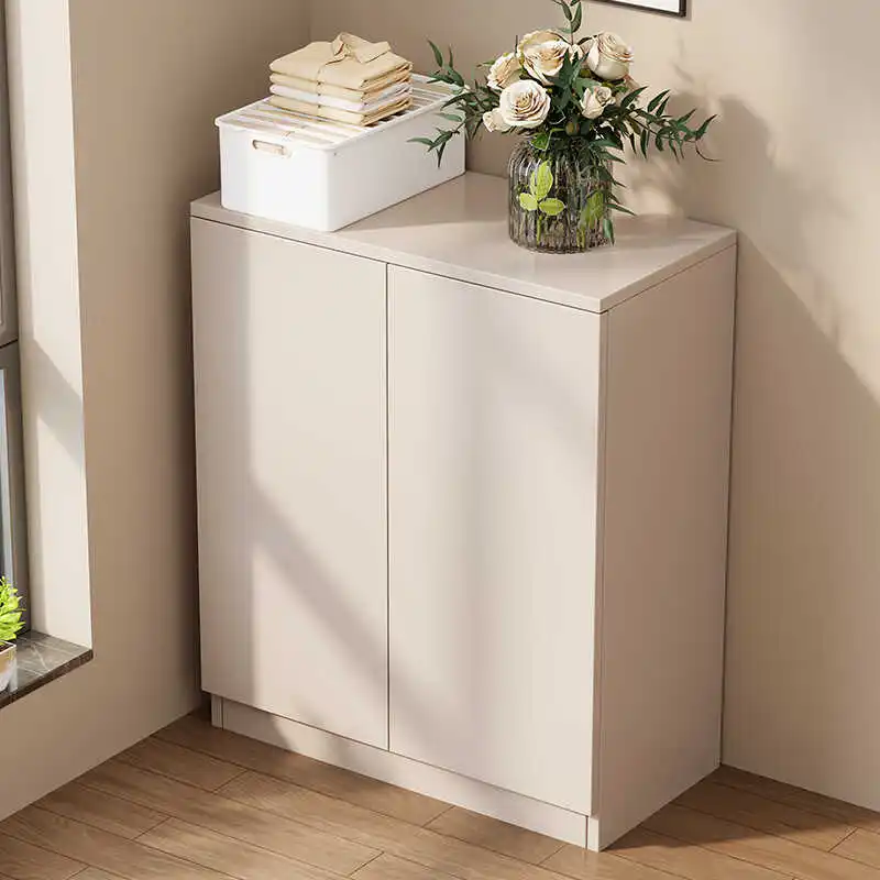 Storage Organizer Shoe Cabinet Mobile Wooden Slippers Vertical Modern Shoe Shelf Living Room Archivadores Entrance Furniture