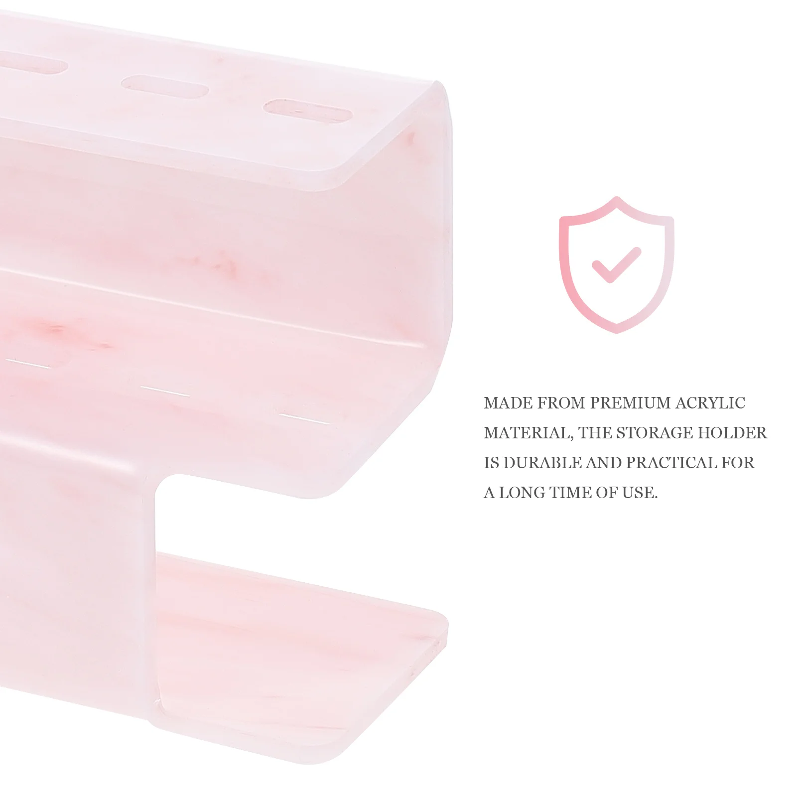 

8 Slot Tweezer Holder for Eyelash Extensions Premium Acrylic Display Rack Professional Makeup Tool Storage Solution Organizer