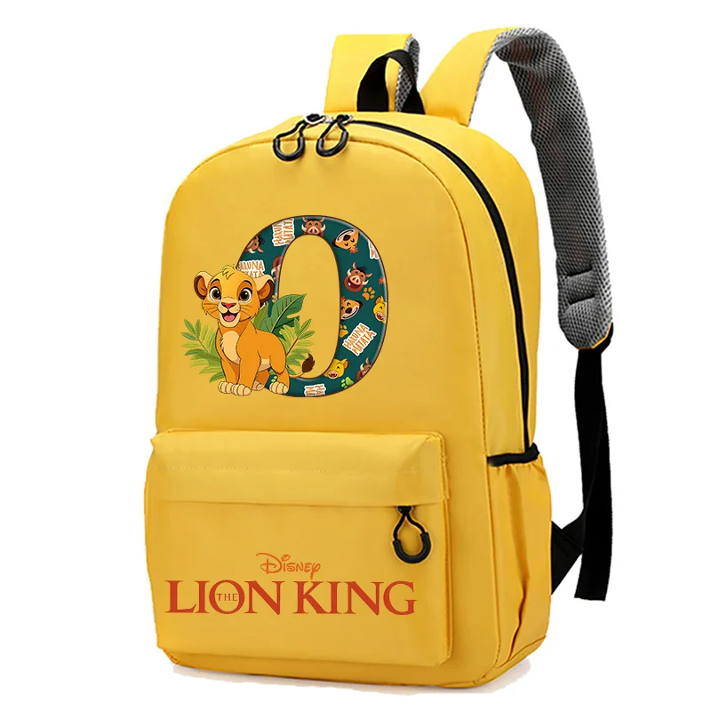 Mufasa Lion King sac à dos enfants cartable léger dessin animé sac à dos pour adolescent mignon retour à l'école sac à dos cadeau d'anniversaire