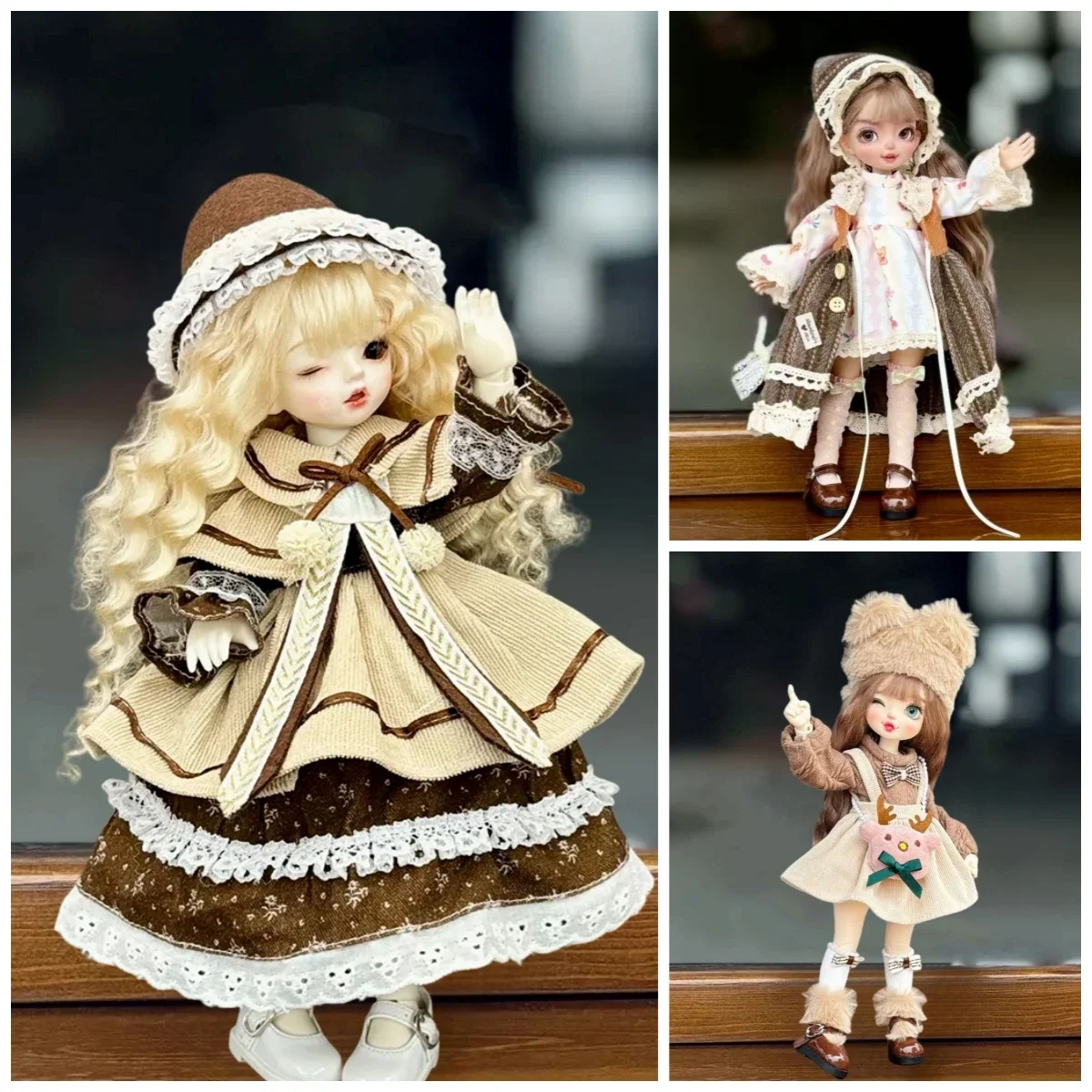 Doll Clothes 1/6 BJD Doll Beautiful Clothes 30cm Dolls Fashion Replacement Clothes Doll Accessories