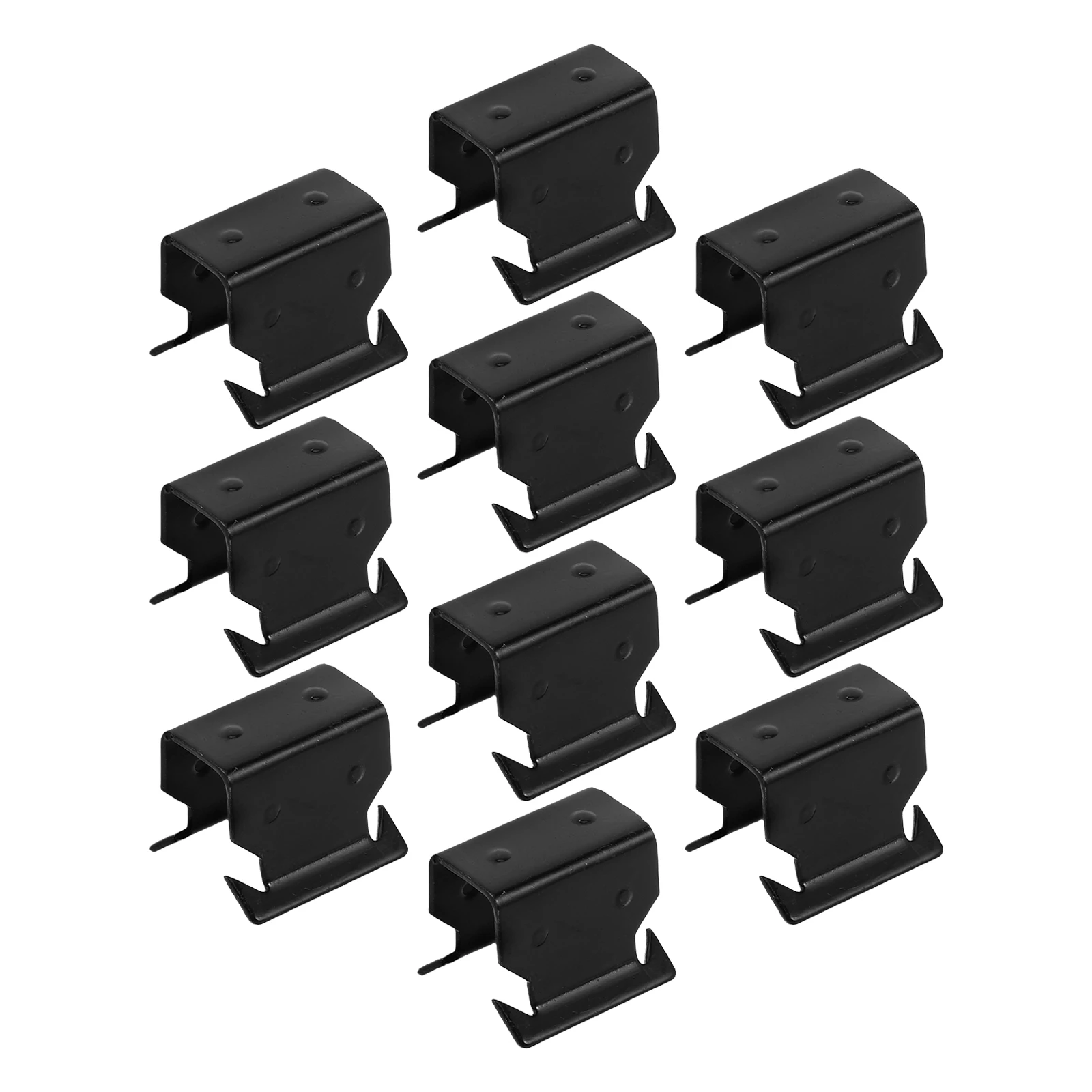 

10pcs Rain Gutter Wind Deflector Channel Retaining Window Automotive Accessory Vehicle Fix Clamp