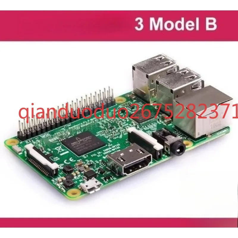 

Suitable for Raspberry Pi 3rd generation 3B + 3B Raspberry Pi UK official original main board development board