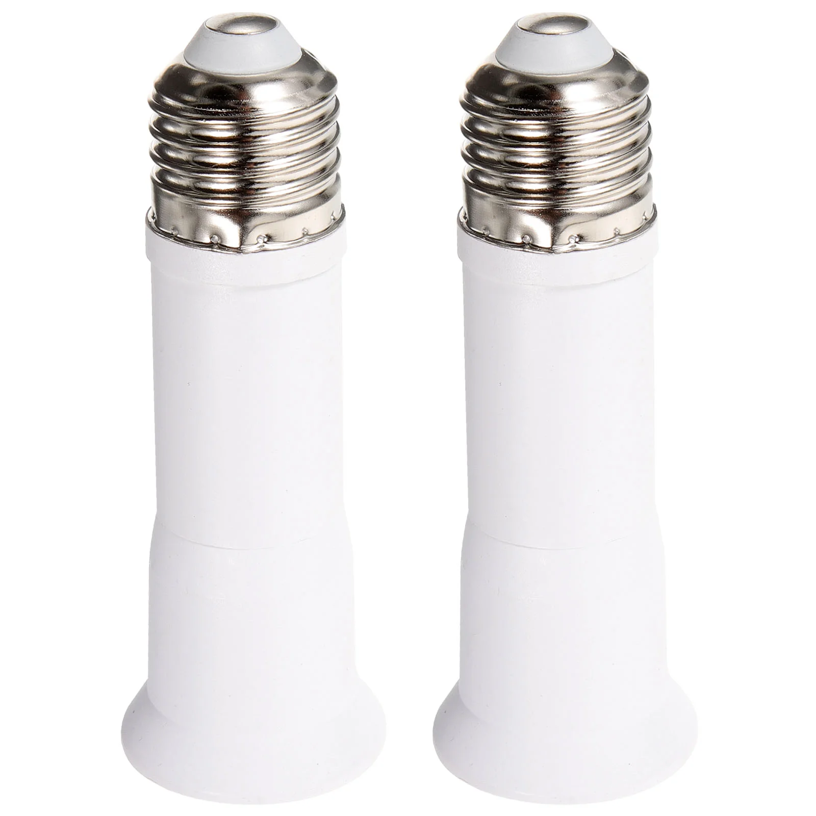 

2 Pcs Plug Various E27 Retractable Lamp Head Light Bulbs Holder Adapter Metal Lighting Supply