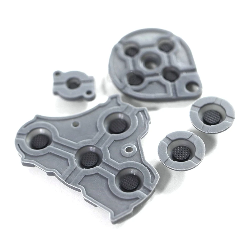 Siliconen Geleidende Button Pad Vervanging voor Controller Gamecube Gamepad Reparatie Geleidende Rubberen