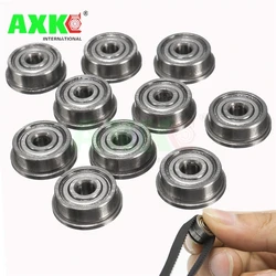F695ZZ flanged bearing (10pcs/1 lot) 5*13*4mm F693ZZ F694ZZ F695ZZ F696ZZ F697ZZ F698ZZ F699ZZ