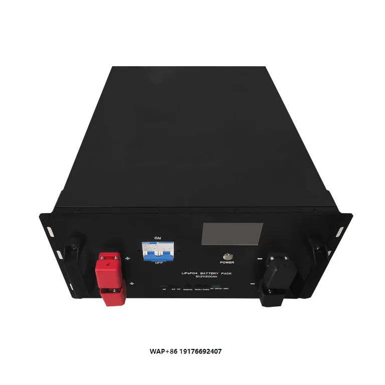 High Quality LiFePO4 Lithium Ion Battery 51.2V200Ah for Emergency Standby Power Station