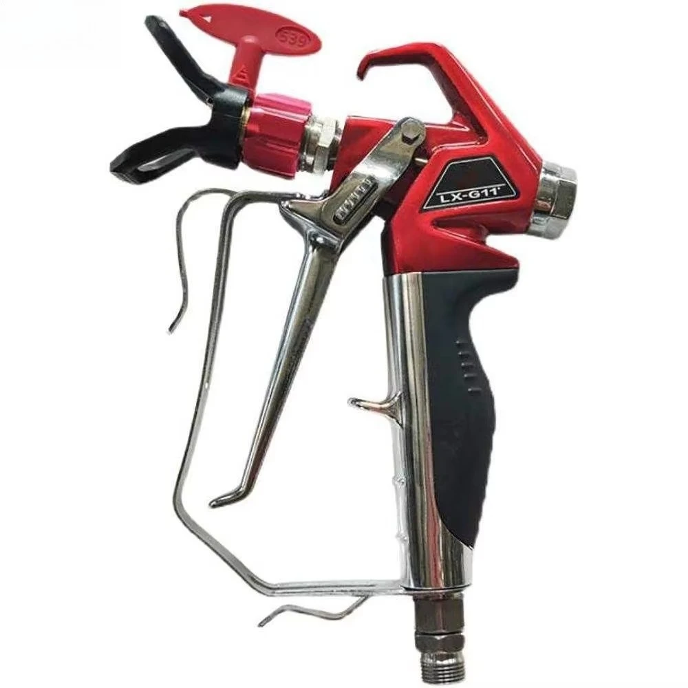 High Pressure Electric Airless Paint Spray Gun, Industrial Painter Tool with Extension Pole, Premium Quality Spray Equipment