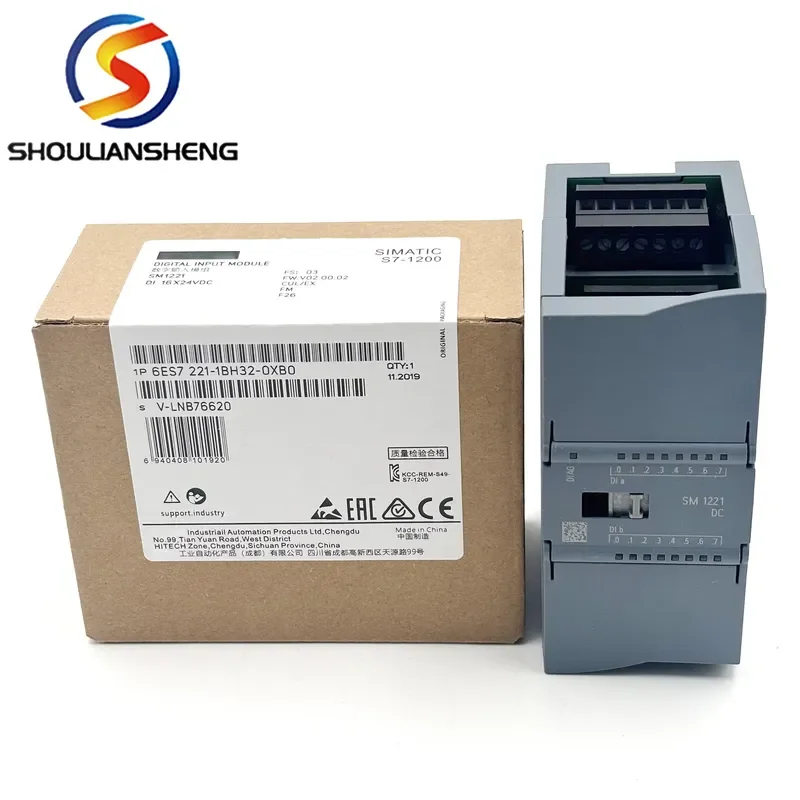 Original SIEM 6ES7 221-1BH32-0XB0 PLC PAC Dedicated Controller for S7-1200 with PLC Programming Support and Industrial