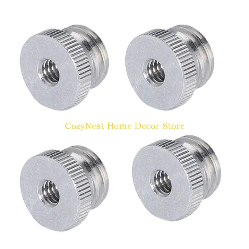 92MF 5/8 polegadas macho a 1/4 polegada adaptador parafuso feminino superfície lisa para o suporte microfone microfone