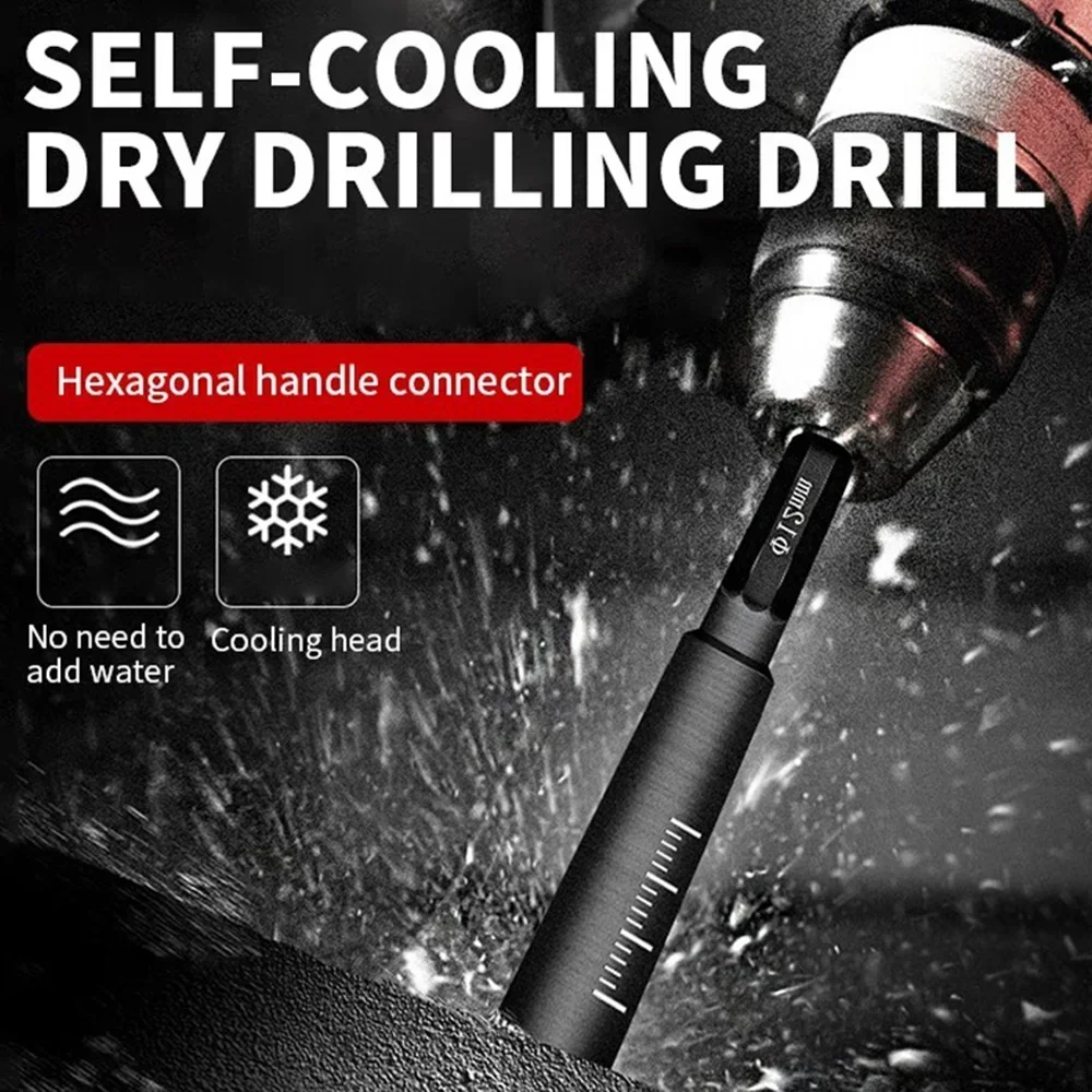 STONEGO 브레이징 다이아몬드 비트 드라이 드릴, 타일, 대리석, 화강암용, 왁스로 냉각, 1PC