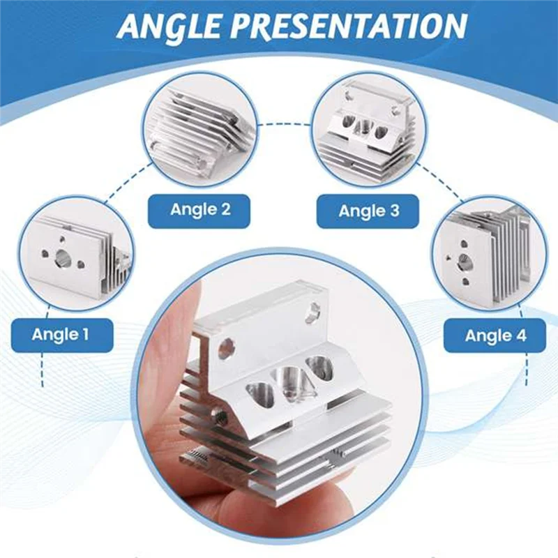 A005-For Creality K1/MAX المبرد لملحقات الطابعة ثلاثية الأبعاد بالوعة الحرارة