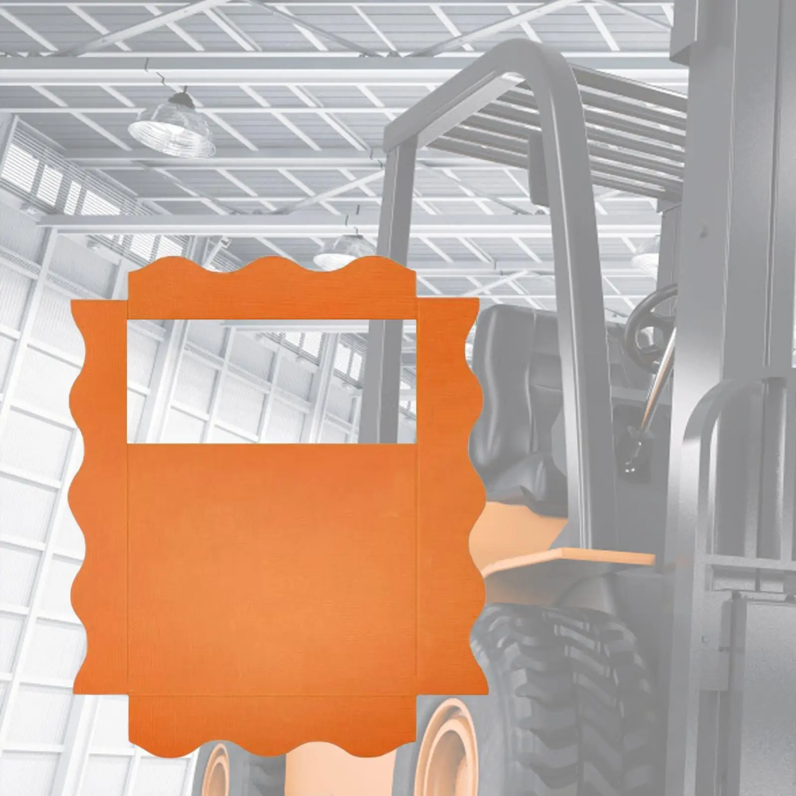 Cubierta de techo para carretilla elevadora, protección solar, accesorios para montacargas, Universal resistente con dosel de cubierta de cabina impermeable de PVC transparente