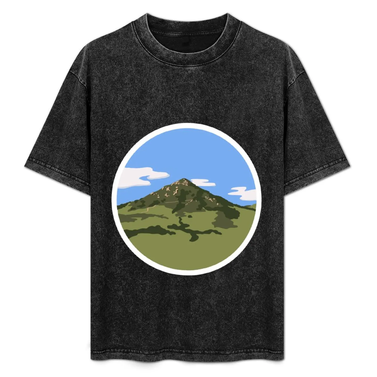 

Cerro San Luis, San Luis Obispo, CA T-Shirt Functional Casual Short Sleeve Tee