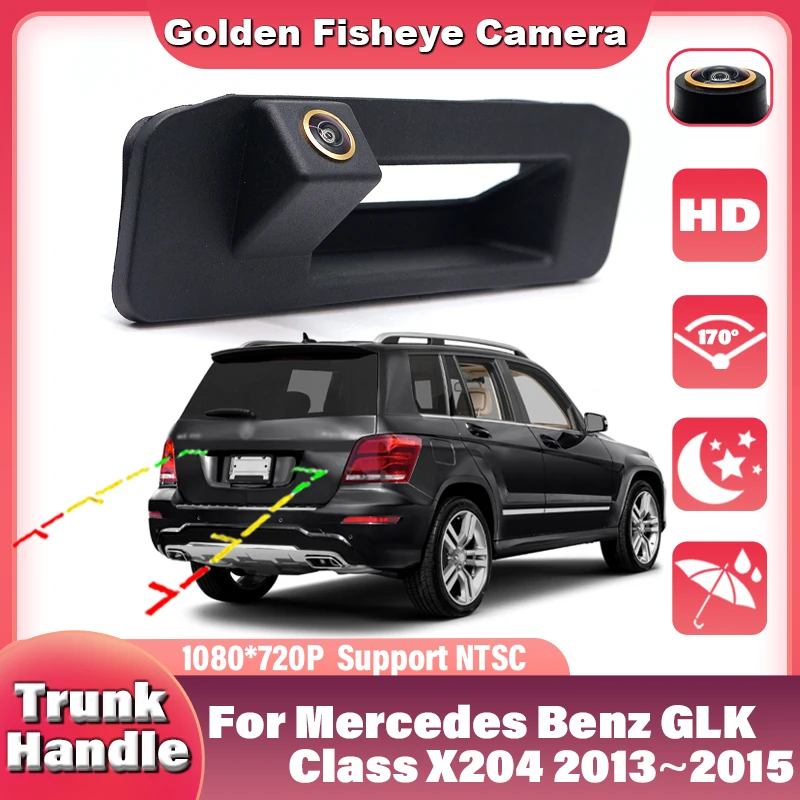 Car Rear View Reverse Backup Camera HD Waterproof Night Vision For Mercedes Benz GLK280 GLK200 GLK220 GLK300 GLK320 GLK350 X204