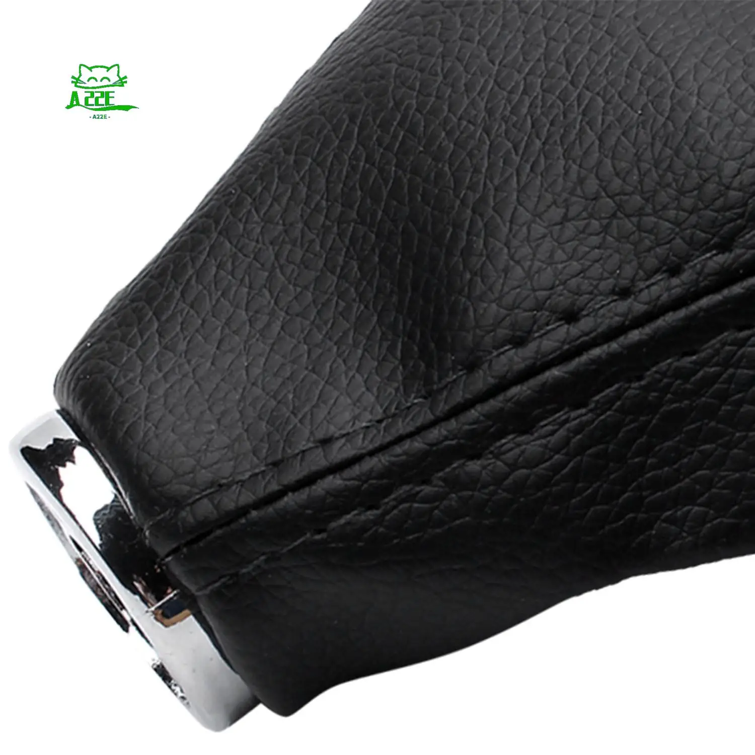 A22E-Car PU Leather Shifting Gear Cover Shift Gear Gaitor For Toyota Avensis T25 MK2 II 2003-2009