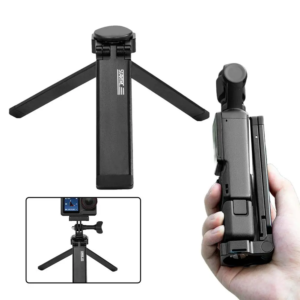 حامل ثلاثي مغناطيسي قابل للطي لكاميرا الحركة، حامل بث مباشر عالمي لحامل ثلاثي سطح المكتب Action5 #6