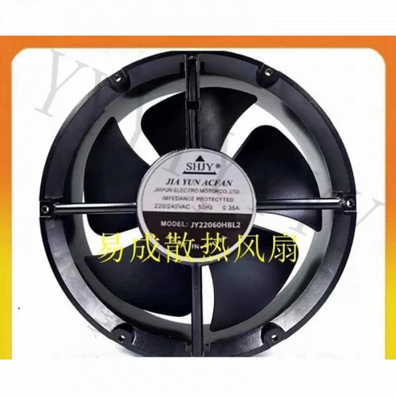 Y+FOR SHJY JY22060HBL2 AC220V/240V 0.35A 22CM Round Large Airflow Cooling Fan