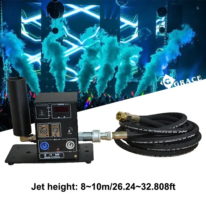 

DMX Cryo Jet Machine for DJ Party Club Special Effect up to 8-10M Smoke Fog Cannon
