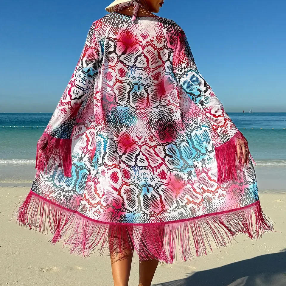 Women's Bikini Swimsuit Beach Sunscreen Hoodie Set, One piece Fashion Sexy Underwear, Waist Pattern Large Size 2025 Summer