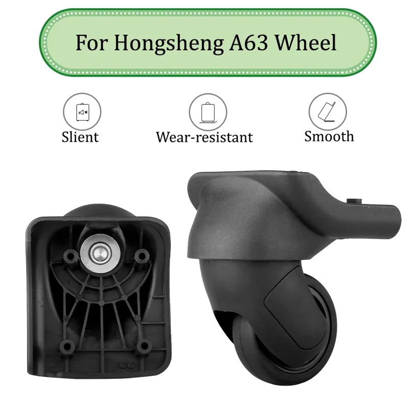 For Hongsheng A63 Universal Wheel Trolley Case Wheel Replacement Luggage Pulley Sliding Casters Slient Wear-resistant Repair