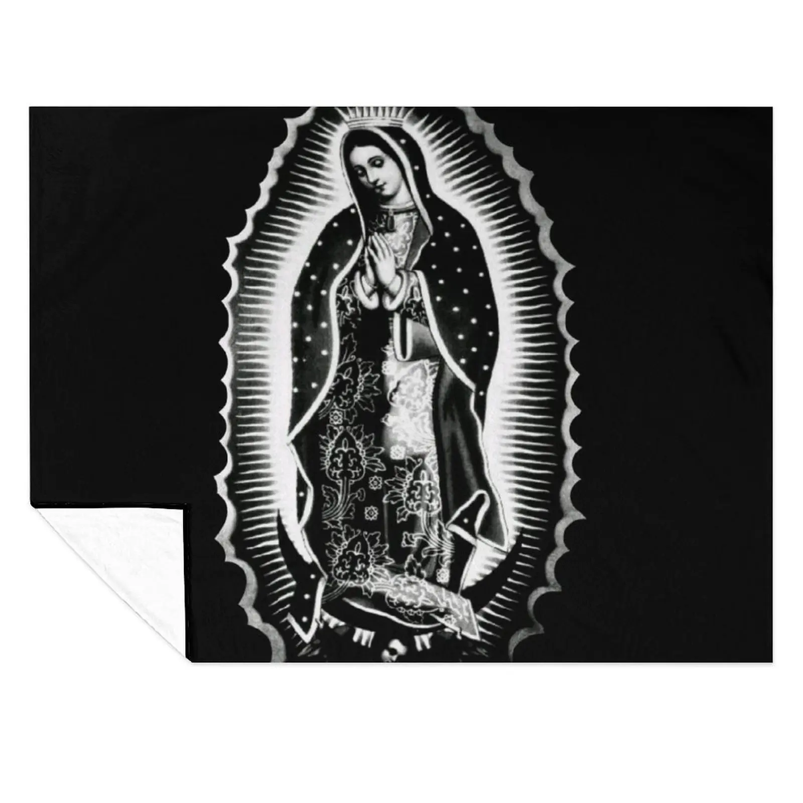 

Virgin de guadalupe Throw Blanket Sofa Quilt Winter beds Picnic Blankets
