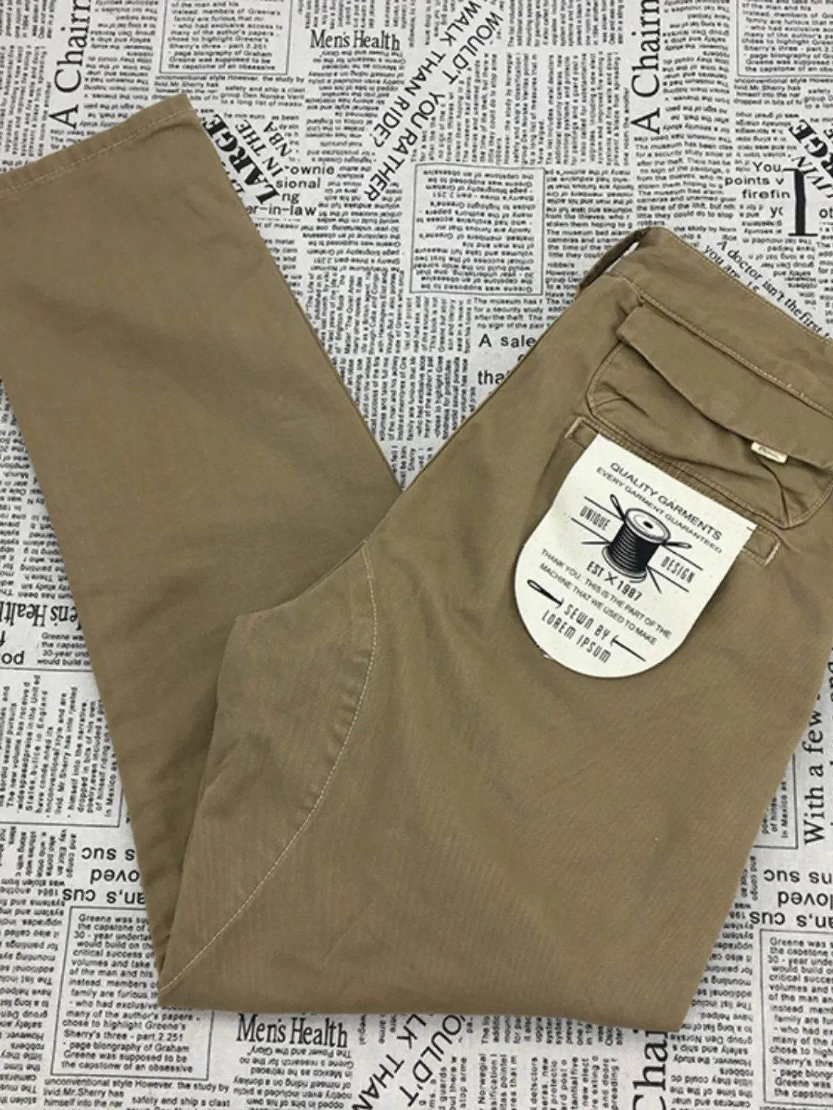 

Мужские повседневные брюки в японском ретро-стиле из чистого хлопка, прямые, в стиле рабочей одежды, цвета хаки, весна-осень, длинные брюки