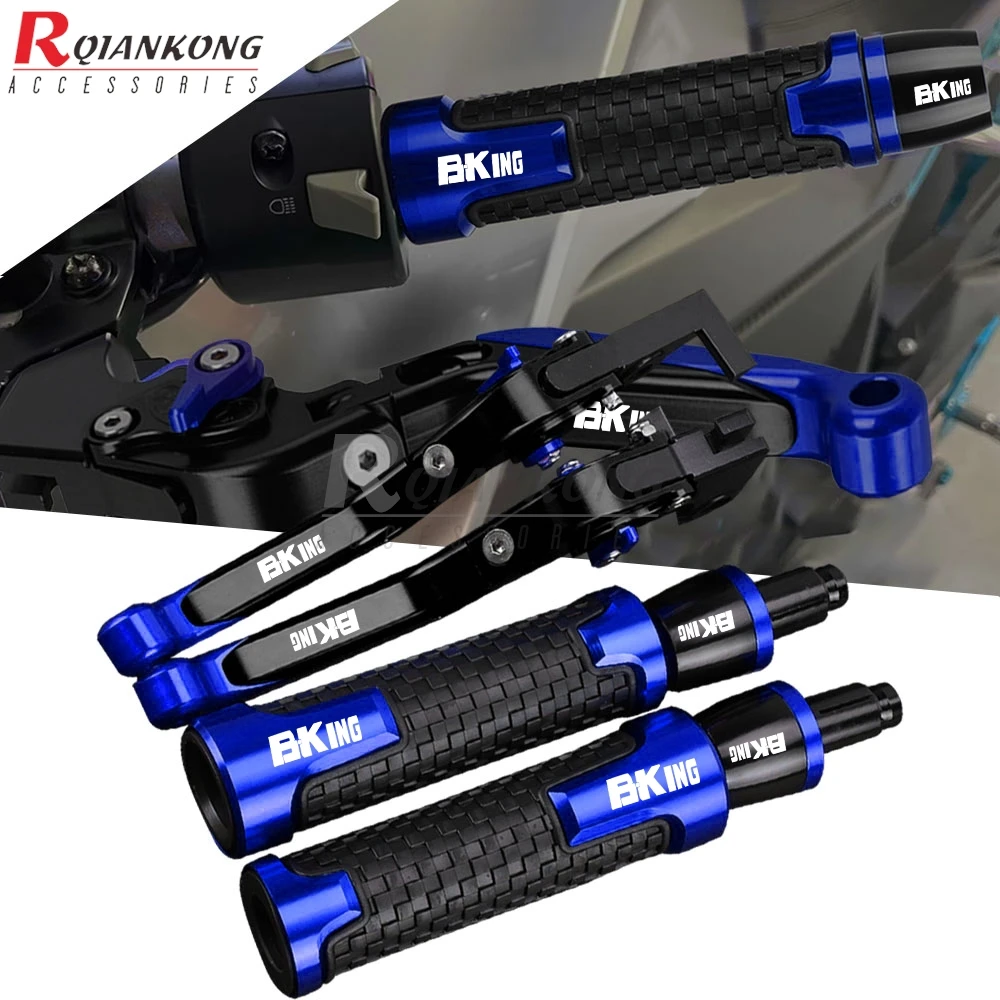 

Motorcycle Adjustable Handles Brake Clutch Levers For SUZUKI B-KING B KING BKing 2008 2009 2010 2011 2012 Handlebar Grips Ends