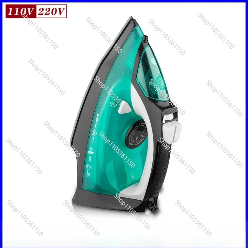 Cross-border European and American household steam iron, hand-held hanging electric ironing iron with wire, wet and dry 2200W