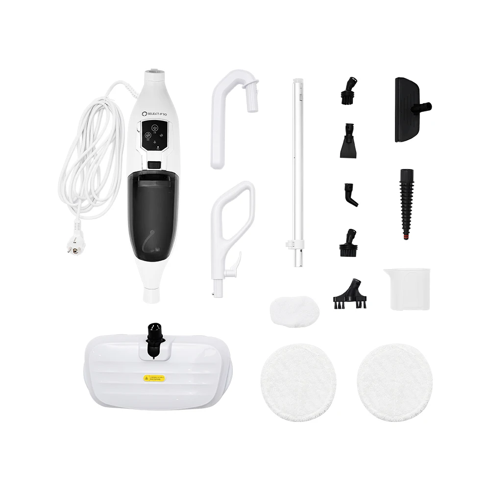 2025 New Arrival Electric Steam Mop Cleaner with Dual Spin Wash Mop Pad Multi-purpose Handheld Steam Cleaner