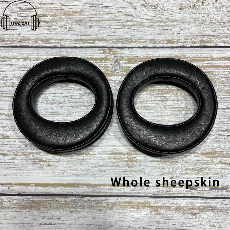 เปลี่ยน Sheepskin Ear Pads เบาะสำหรับ AKG K812หูฟังนุ่มหนังแผ่นรองหูฟังโฟมหน่วยความจำ Bevel Earmuffs