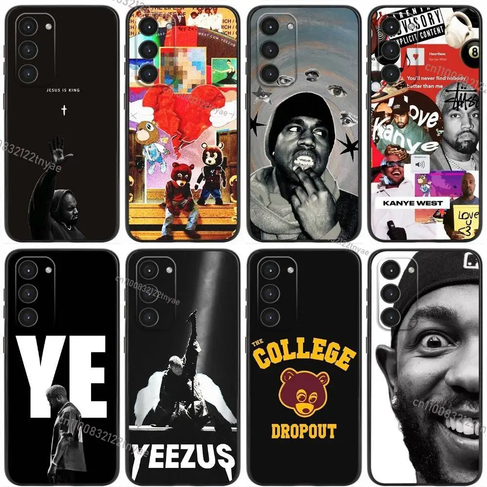 

Bully Kanye West Phone Case For Samsung Galaxy A20,21s,22,31,32,52,53,72,73,80,91 Soft Liquid Silicone Black Cover