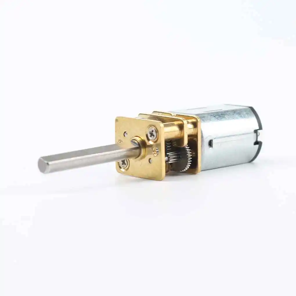 30RPM-1000RPM 20mm Long Axis N20 Gear Motor Miniature DC 6V Deceleration Motor for Electronic Locks Robots