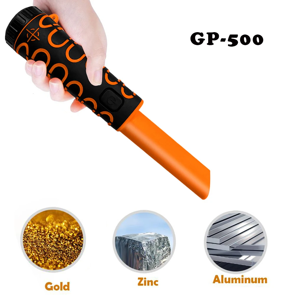 

Original Portable Handheld Metal Detector GP-500 Pinpointer Rod With Protective Cover For Precise Positioning IP68 Waterproof