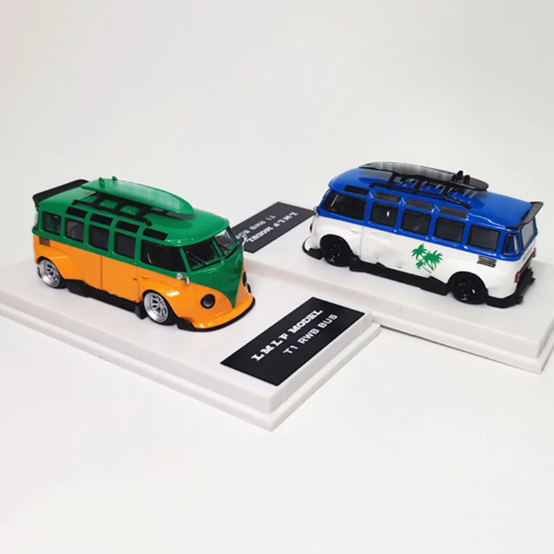 

LMLF масштаб 1:64 сплав T1 RWB автобус Ван ширококорпусный мини-игрушечный автомобиль моделирование классическая модель хобби и коллекционные предметы сувенирный дисплей подарки