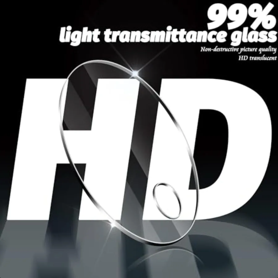 2 حزمة DAMONDY لـ TCL 50 XL 5G حامي عدسة الكاميرا 2.5D حواف قوس مقاومة للخدش خالية من الفقاعات مضادة لبصمات الأصابع HD Clear Cas