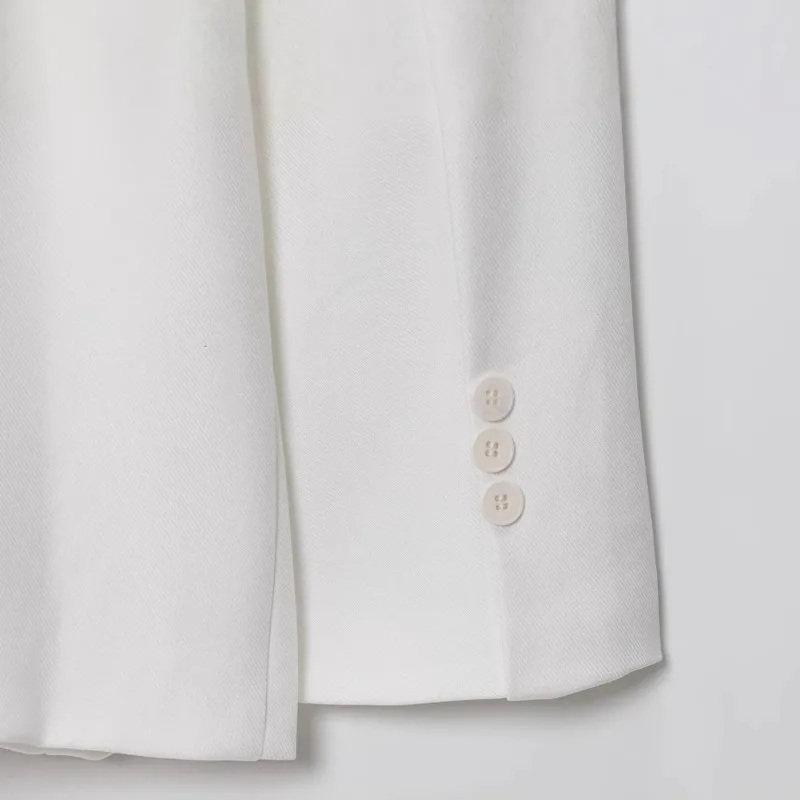 HKSH Autunno Nuove Donne High Street Elegante Moda Office Lady Blazer Francese Chic Gira-giù il Collare Tasca Casual Marea Cappotto HK7624