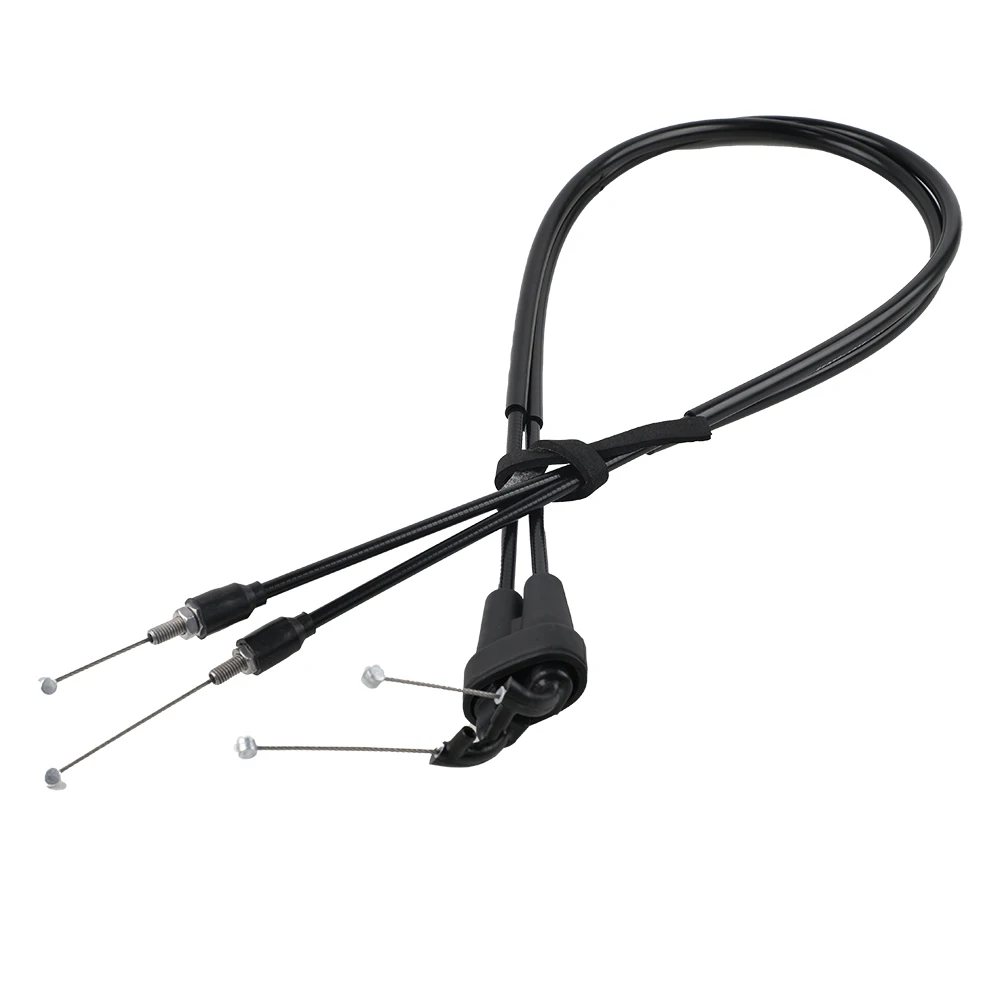 Motorcycle Parts 2 Throttle Cable Accelerator Pull Line Fuel Pipes Steel Wire For KTM EXC XC XCW 150 250 300 2020 - 2023 EXC300