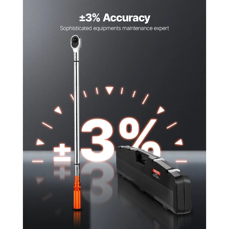 Chave de torque Click 3 4 polegadas Drive 100600 lbfft 136814N.m Dualdirection