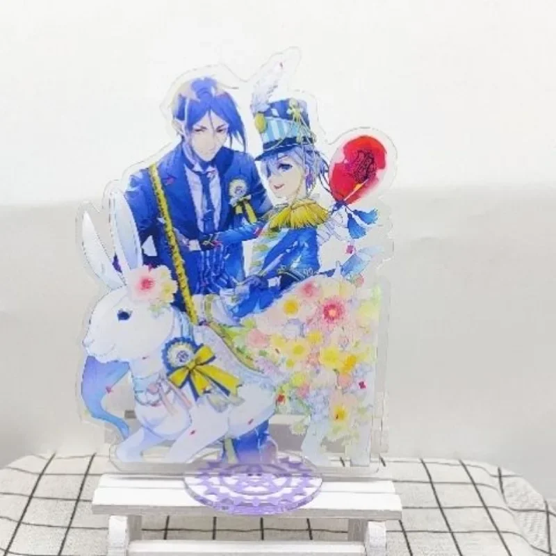 Black Butler 3 Public School Action Toy Figures Sebastian Standing Ciel Phantomhive Collection Ornament Doll Furnishing Articles