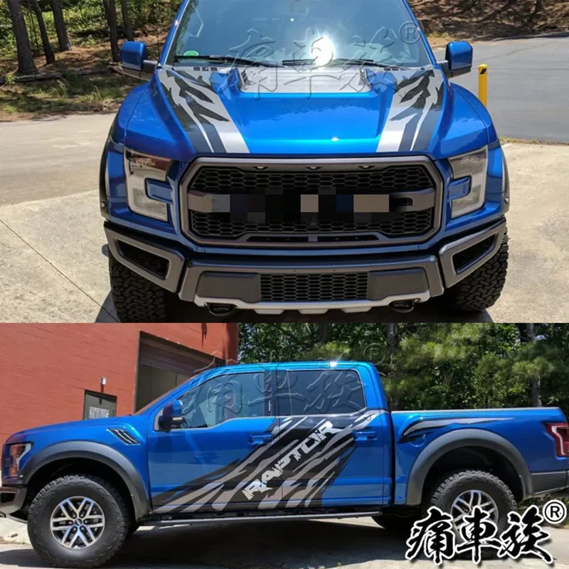 

Автомобильные наклейки Ford Raptor F150 ecals, украшение для внешнего вида кузова, модифицированная пленка