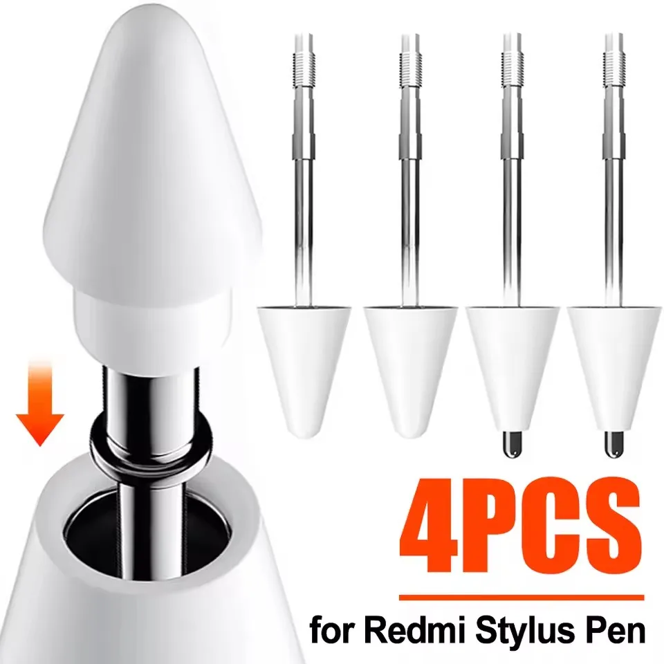 

Сменные насадки для стилуса для Xiaomi Redmi, наконечники для карандашей, высокочувствительные наконечники для ручек для письма и рисования для Mi Redmi Pad