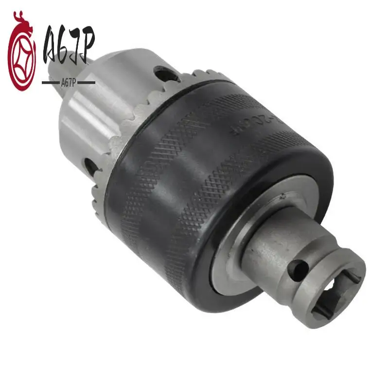 

A67P-1.5-13Mm Converter 1/2In-20UNF Wrench Drill Chuck Thread Adapter SDS 1/4In Hex Driver Wrench Drill Bit Connecting Rod Durab