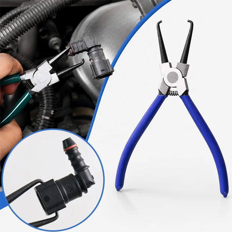 Joint Clamping Pliers Fuel Filters Hose Pipe Buckle Removal Caliper Carbon Steel Fits for Car Auto Vehicle Tools High Quality