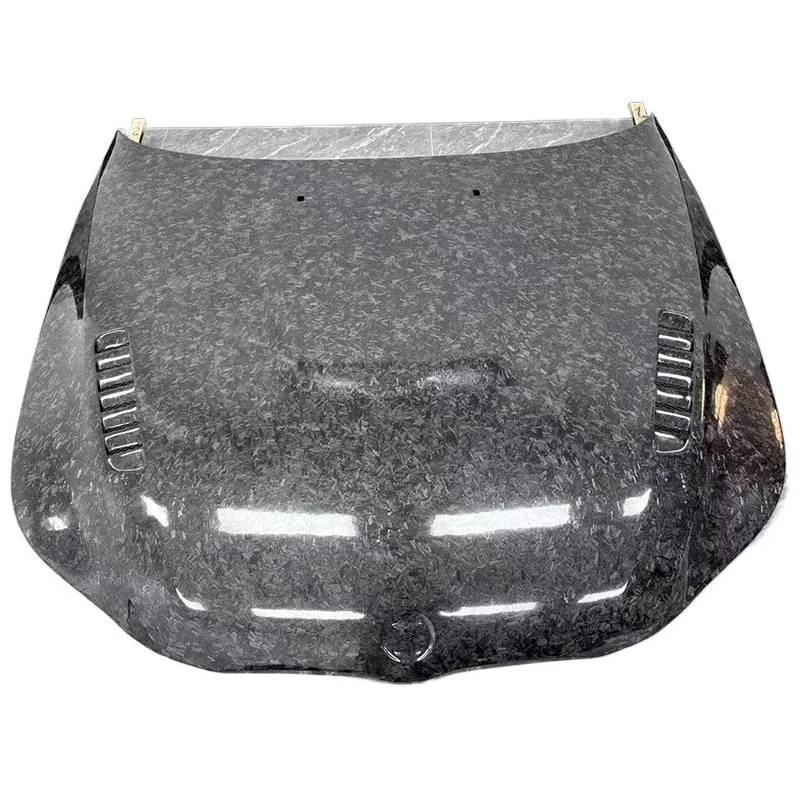 Lightweight Racing‑Style Carbon Fiber Engine Hood Bonnet Exterior Body Part Fit For E60 5 Series 2004‑2010 view 3
