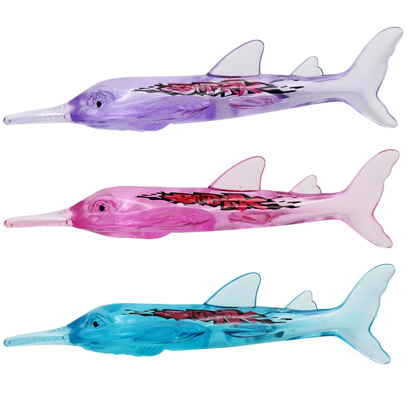 Cartoon Cute Diving Shark Toys Funny Fish Toy piscina per bambini nuoto Training Diving Toys Set Holiday Party regali di compleanno