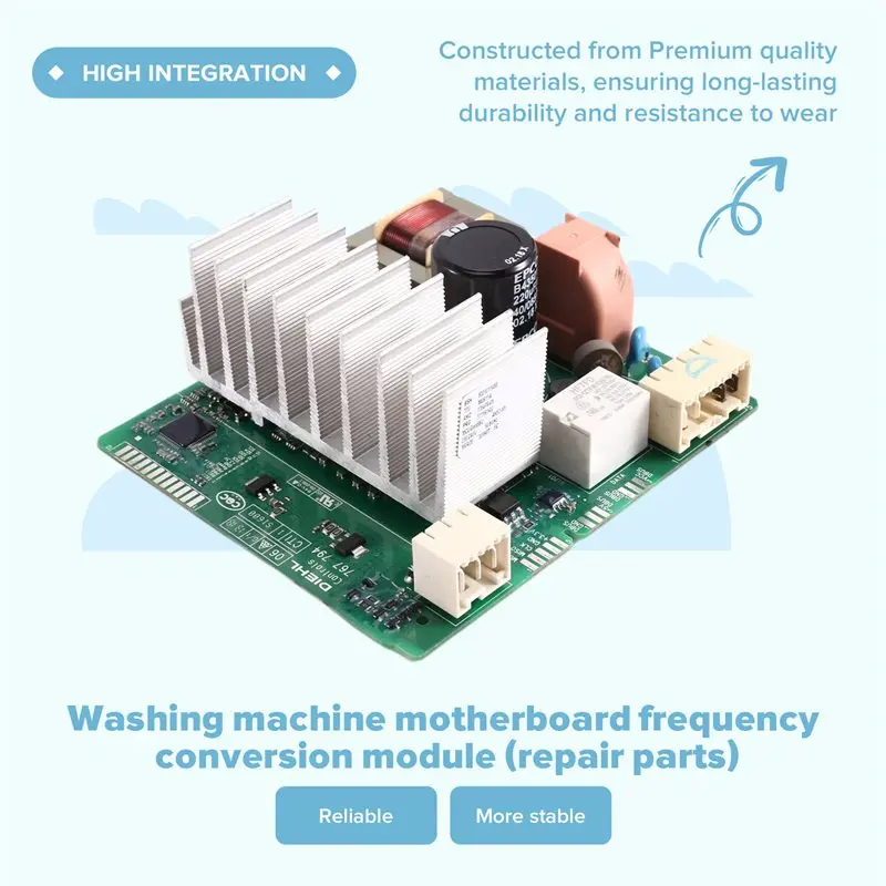 YSS-Motherboard Inverter Module For Siemens Washing Machines IQ300 IQ500 IQ700 Repair Replacement Part Apply