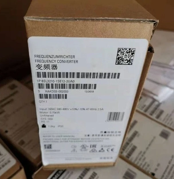 

Brand new 6SL3210-1SE12-2UA0 SINAMICS S120 converter Power Module PM340 2.2A 0.75kw 6SL3210 1SE12 2UA0 Fast delivery