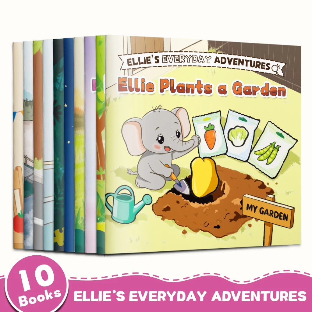 [Genuine In-Stock] Children's English Storybook, Early Learning Picture Book, Emotional Growth and Daily Habits Reading Book