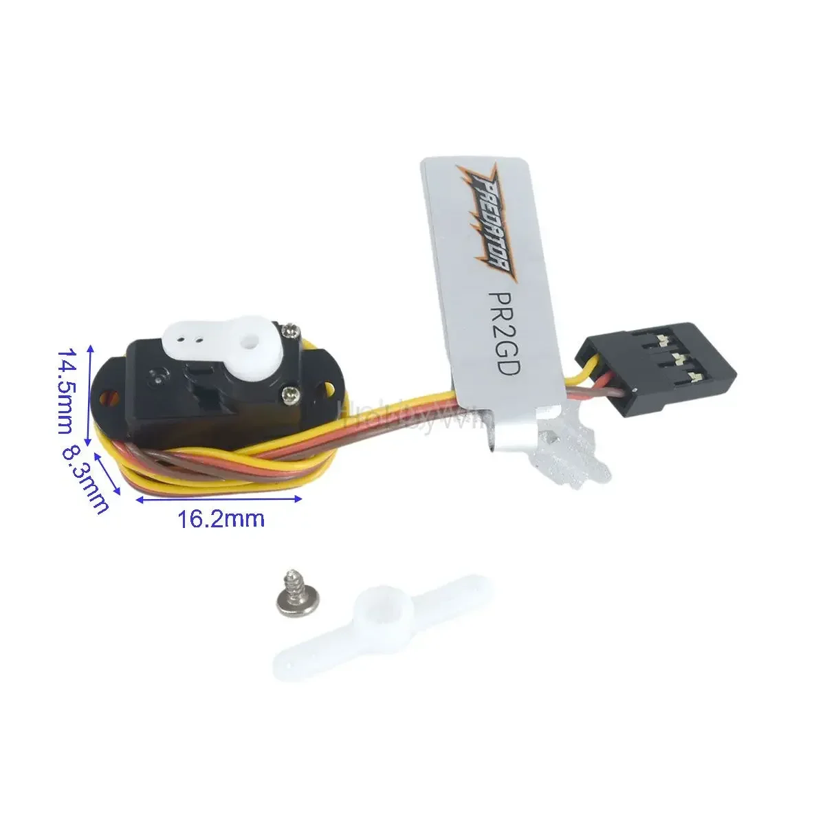 FMS SER031 2g plastic gear digital servo Positive 250mm wire for 850mm Ranger RC Airplane