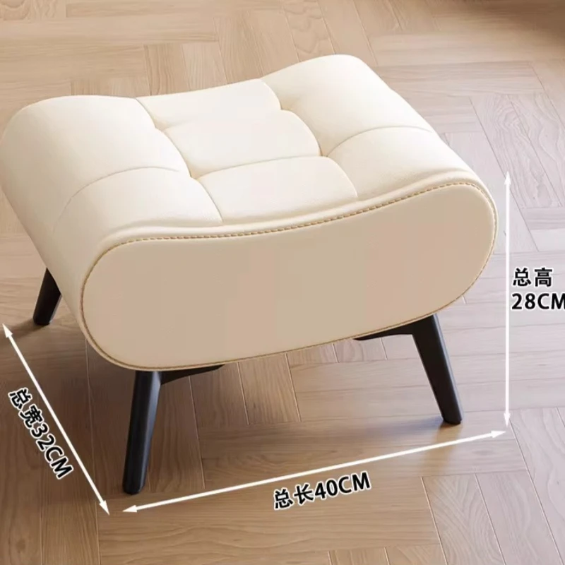 Kids Entryway Stool Shoe Bench Upholstered Pouffe Stool Hotel Luxury Taburetes Para Sentarse Living Room Sofas Seating